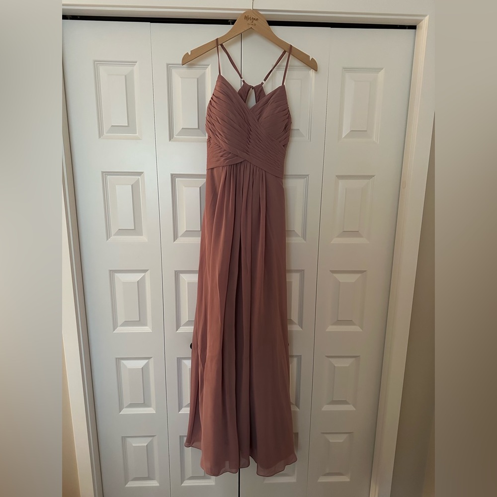 Azazie Haleigh Mauve Size 2 - Picture 1 of 5